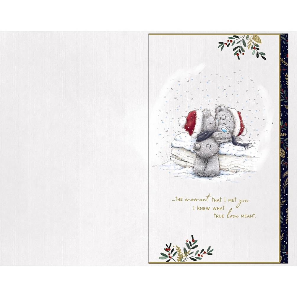 One I Love Handmade Me to You Bear Christmas Card Extra Image 1